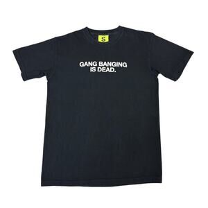 Supervsn Studios Gang Banging is Dead Tee Shirt Men's Small